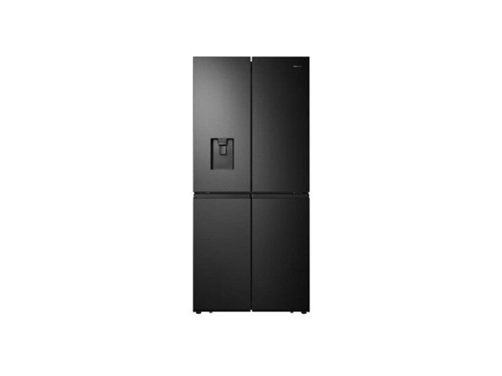 Lodówka HISENSE RQ563N4SWF1 No frost 181cm Czarna Podajnik wody Kolor Czarny