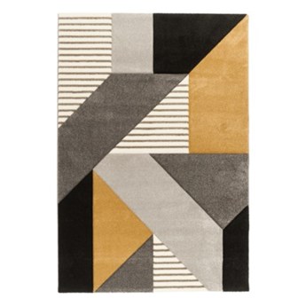 Salony Agata Dywan DIAMOND GEOMETRIA ZŁOTO 120x170 cm