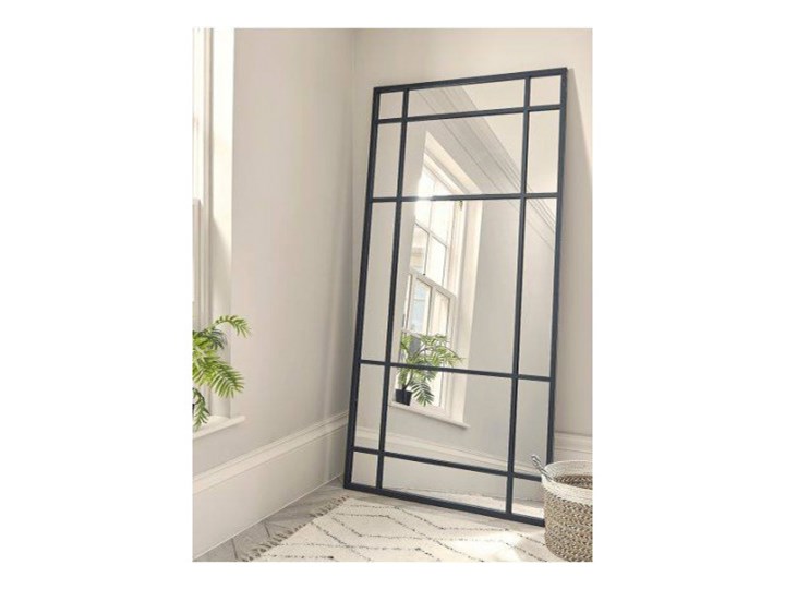 Lustro loft ze szprosami Wilhelm, Dostępne wymiary: 60x120