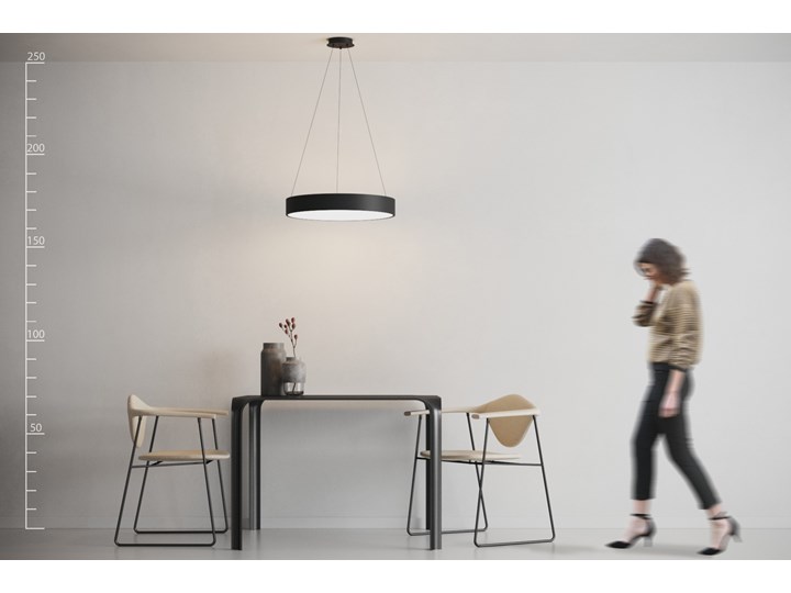 SOVANA PENDANT 55 CCT Tworzywo sztuczne Lampa z kloszem Lampa inspirowana Styl Nowoczesny