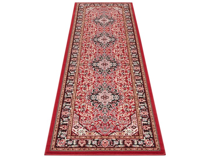 Czerwony chodnik Nouristan Skazar Isfahan, 80x250 cm Dywany Prostokątny Chodniki Pomieszczenie Przedpokój Wzór Orientalny
