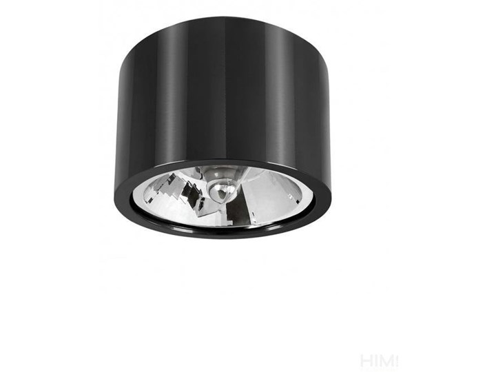 CHLOE AR111 GU10 Metalica IP20 okrągła czarny chrom nieruchoma