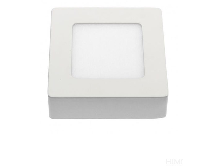 ALGINE ECO LED SQUARE 230V 6W IP20 CW SUFITOWE biała ramka NATYNKOWA &