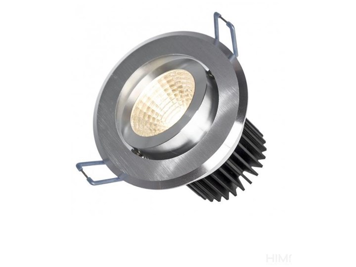 FIALE II 6W COB 38st 230V CW OCZKO LED pierścień szczotkowane aluminium