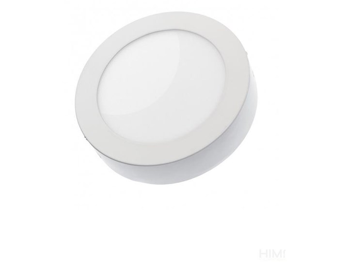 ALGINE ECO LED ROUND 230V 12W IP20 CW SUFITOWE biała ramka NATYNKOWA &