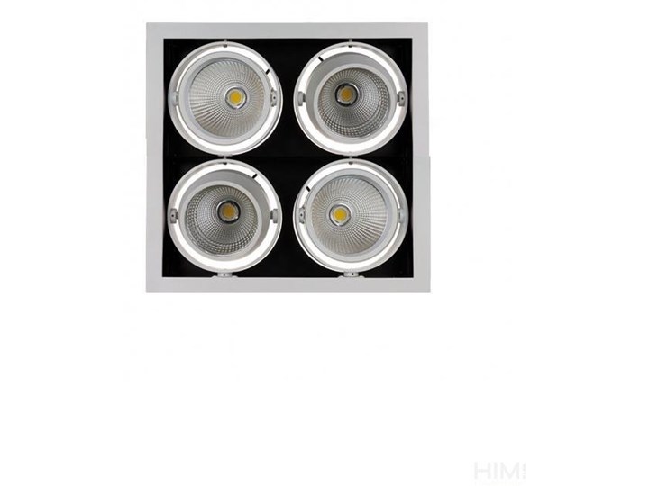 MODERN-DAY 4x1LED COB CITIZEN 40st 230V 4x27W IP20 WW DOWNLIGHT SQUARE + zasilacz & !!