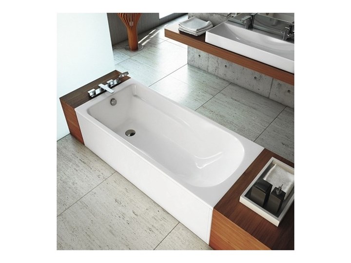 Koło Comfort Plus wanna prostokątna 180x80 cm bez uchwytów XWP1480000 Kategoria Wanny Symetryczne Akryl Kolor Biały