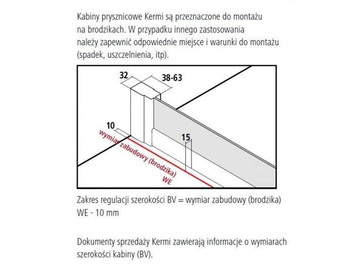 Kermi Cada XS kabina prysznicowa kwadratowa 100 cm CKE2R10020VPK+CKE2L10020VPK Przyścienna Rodzaj drzwi Rozsuwane