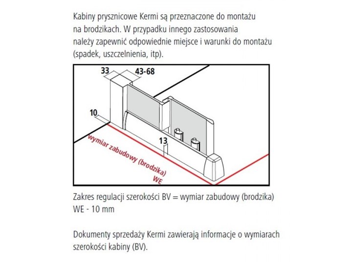 Kermi Acca kabina prysznicowa półokrągła 90 cm ACR5509019VPK Wysokość 190 cm Przyścienna Rodzaj drzwi Rozsuwane Narożna Kategoria Kabiny prysznicowe