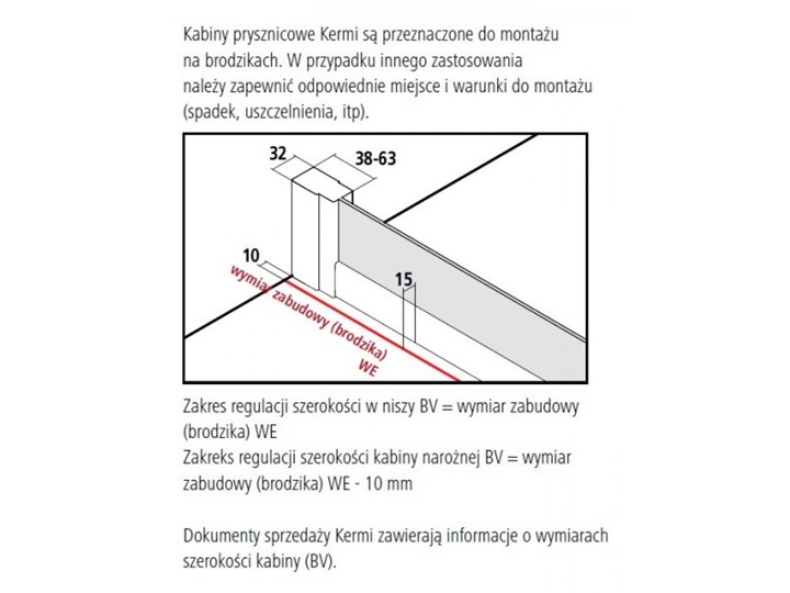 Kermi Cada XS kabina prysznicowa prostokątna 110x90 cm lewa CKG2L11020VPK+CKTWD09020VPK Przyścienna Rodzaj drzwi Rozsuwane Kategoria Kabiny prysznicowe