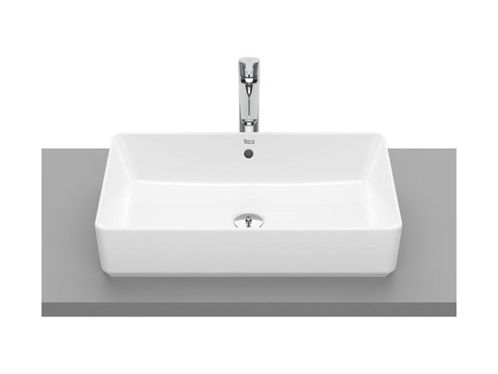 Roca Alter umywalka nablatowa prostokątna 60x37 cm Maxi Clean A3270Y200M Kategoria Umywalki Szkło Prostokątne Nablatowe Kolor Biały