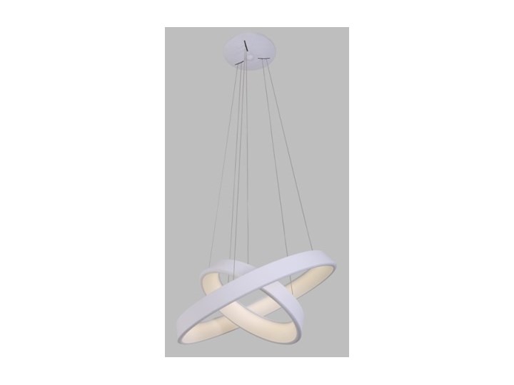 MCODO :: Ultranowoczesna lampa led Orbit rp2 barwa ciepła 3000K Tworzywo sztuczne Metal Lampa inspirowana Ilość źródeł światła 2 źródła