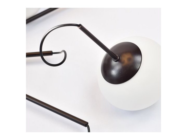 MCODO :: Klimatyczna lampa ADELE o mocy 40W z ciepłą barwą 3000K Nowość Lampa z kloszem Szkło Lampa LED Styl Nowoczesny