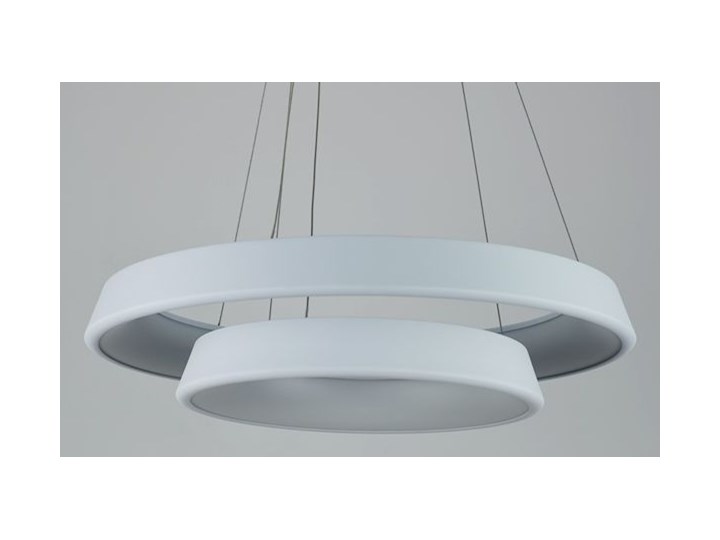 MCODO :: Ultranowoczesna lampa led Orbit rp2 barwa ciepła 3000K Lampa inspirowana Tworzywo sztuczne Metal Kolor Biały