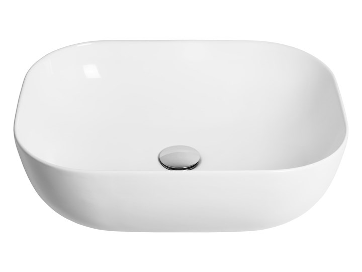 Wolnostojąca umywalka nablatowa Corsan 649988 okrągła biała 41,5 x 41,5 x 13,5 cm Wolnostojące Okrągłe Ceramika Nablatowe Kolor Biały