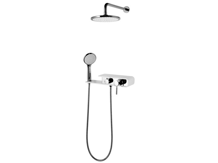Prysznicowy zestaw podtynkowy Corsan CMN001 Konekto biały Kategoria Zestawy prysznicowe Kolor Szary