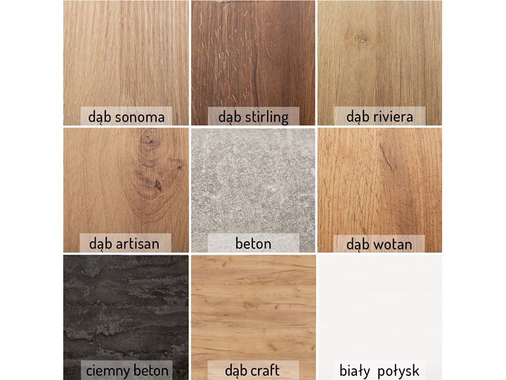 Stół Borys 250 rozkładany od 130 do 250 cm Długość 130 cm Długość 80 cm Metal Płyta MDF Drewno Pomieszczenie Stoły do jadalni Rozkładanie Rozkładane