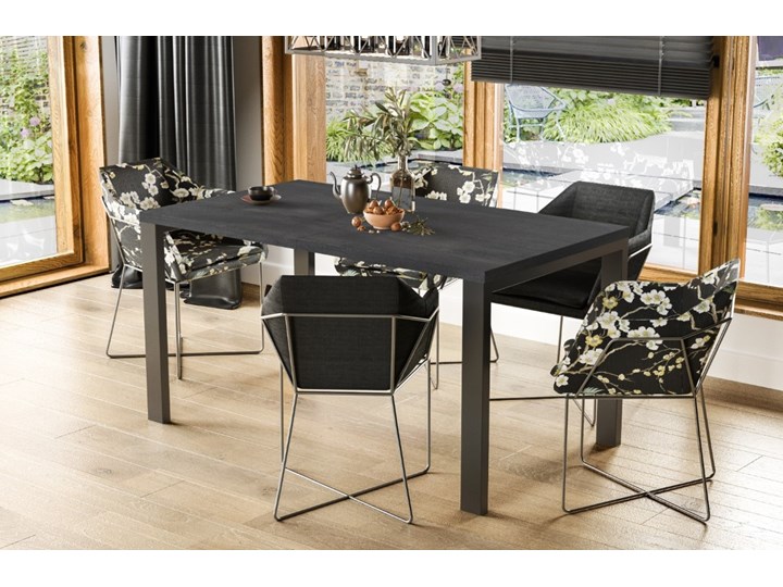 Stół Garant 170 z blatem 80x80 rozkładany do 170 cm Szerokość 80 cm Długość 80 cm Styl Nowoczesny