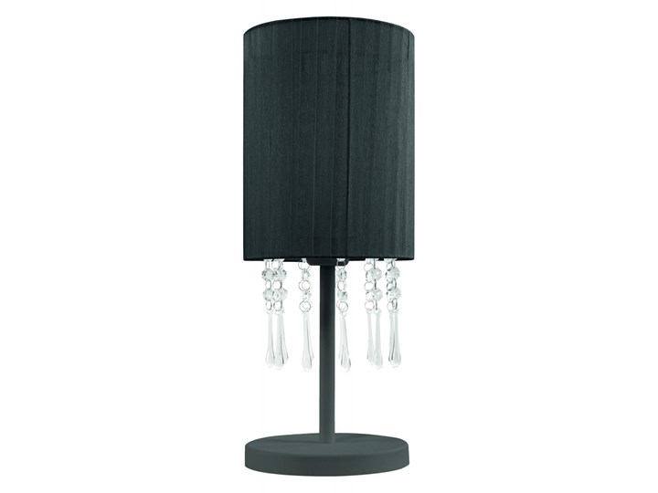 Lampka nocna glamour E422-Wenez - czarny Wysokość 45 cm Styl Nowoczesny Lampa nocna Kategoria Lampy stołowe