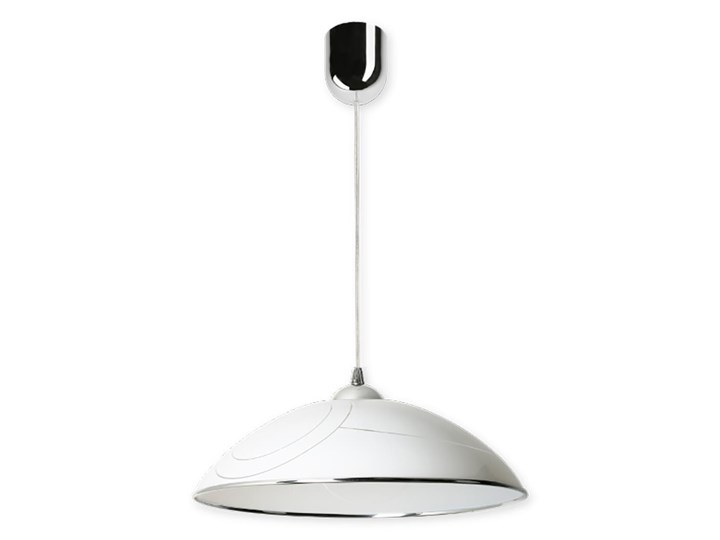 Wisząca lampa do kuchni E533-Alis Lampa z kloszem Tworzywo sztuczne Pomieszczenie Jadalnia