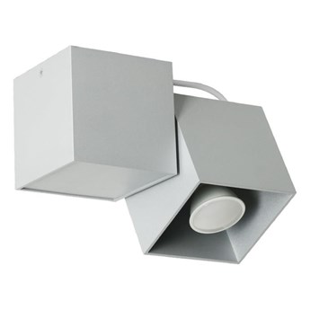 Metalowa lampa sufitowa E547-Krafi - popiel