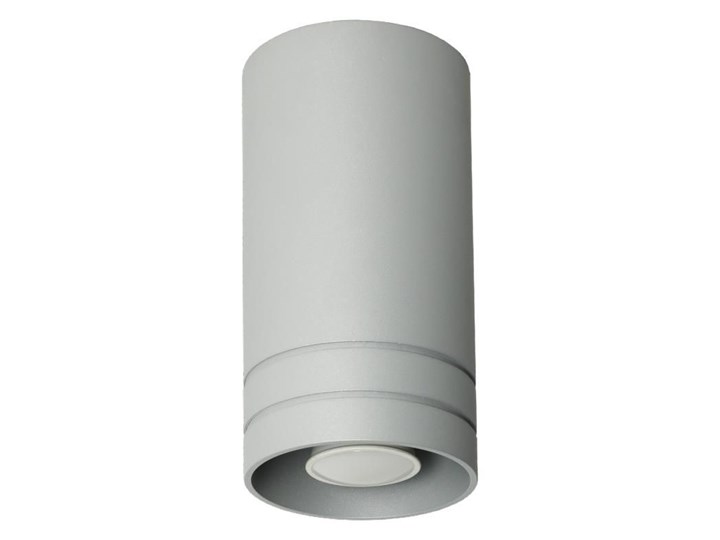 Metalowa lampa sufitowa E555-Simox - popiel Okrągłe Oprawa stropowa Kategoria Oprawy oświetleniowe
