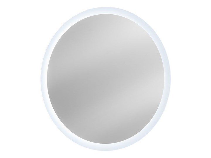 Okrągłe wiszące lustro łazienkowe Monako 2S 60 cm Lustro z ramą Ścienne Pomieszczenie Łazienka
