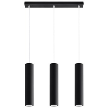 Potrójna lampa wisząca E851-Lagor - czarny