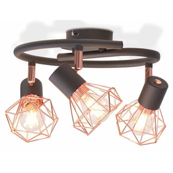 Okrągła lampa sufitowa LED w stylu industrialnym - EX34-Werta