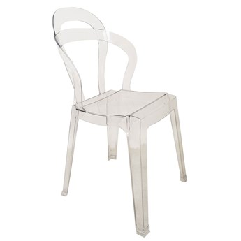 Transparentne krzesło do salonu - Parison