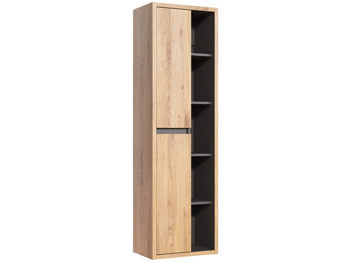 Słupek łazienkowy z odkrytymi półkami - Ralfo 2X Głębokość 33 cm Wysokość 170 cm Wiszące Szerokość 50 cm Kolor Beżowy