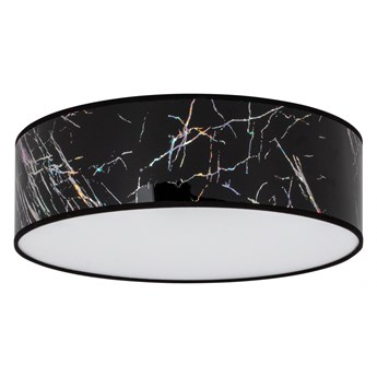 Czarny nowoczesny plafon 50 cm - EX465-Merani