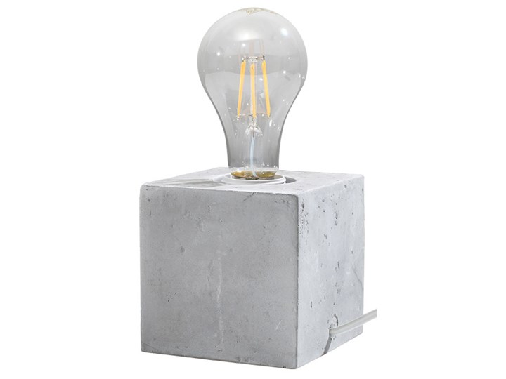 Industrialna lampka biurkowa z betonu - EX588-Abes Styl Industrialny Lampa dekoracyjna Wysokość 10 cm Pomieszczenie Salon