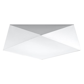 Biały nowoczesny plafon - EX591-Hexi