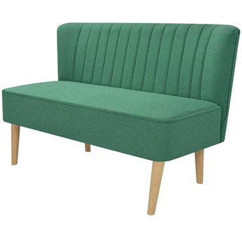 Romantyczna sofa Shelly - zielona