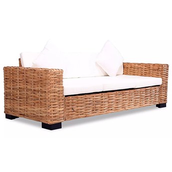 Rattanowa sofa trzyosobowa - Lasai 3Q