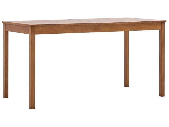 Miodowo-brązowy stół sosnowy – Elmor 2X Styl Nowoczesny Wysokość 73 cm Sosna Szerokość 70 cm Długość 140 cm Długość 70 cm Kształt blatu Prostokątny