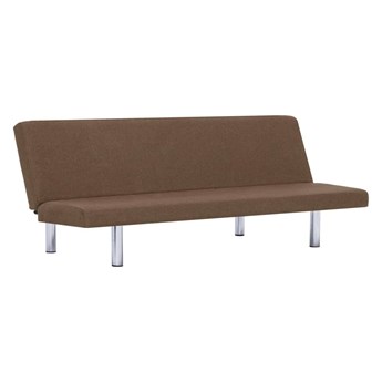 Sofa minimalistyczna Melwin 2X – brązowa