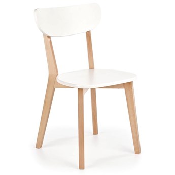 Krzesło kuchenne Fine - białe