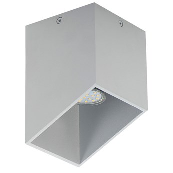Nowoczesny plafon metalowy E117-Rubis - popiel