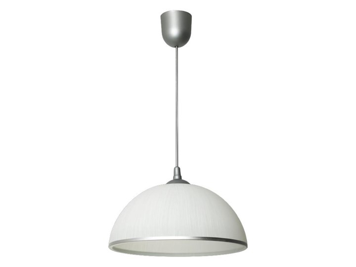 Kuchenna lampa wisząca E470-Iris Lampa z kloszem Kolor Biały Kolor Szary