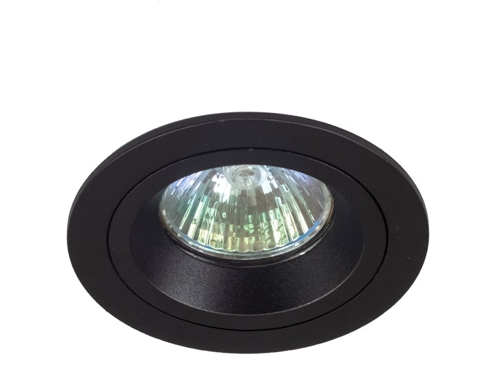 Okrągły spot stropowy downlight MR16 czarna - oprawydladomu.pl