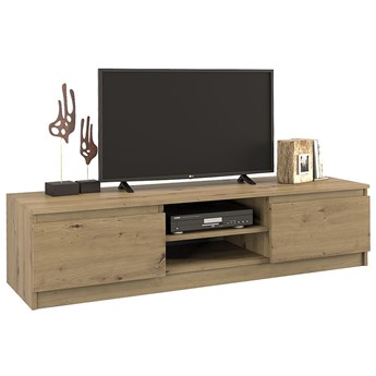 Szafka pod telewizor Verta 3X 140 cm - dąb artisan