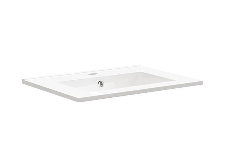 Umywalka ceramiczna 61,5 x 46 cm Prostokątne Ceramika Szerokość 61 cm Kategoria Umywalki