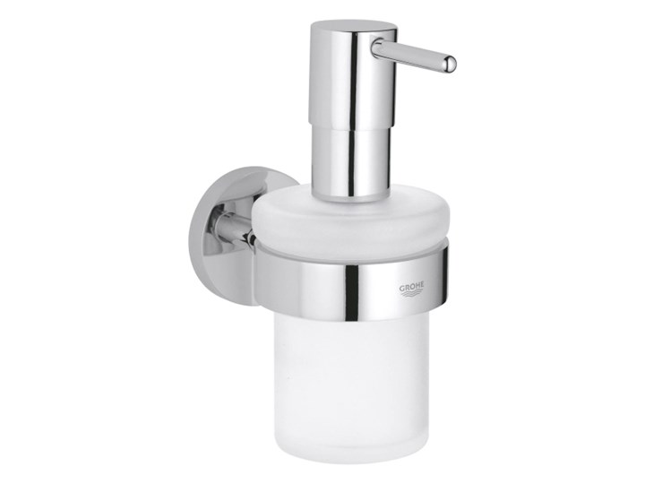 Dozownik do mydła Grohe Essentials Dozowniki Kategoria Mydelniczki i dozowniki Szkło Metal Kolor Szary