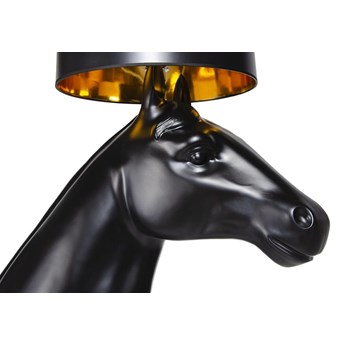Lampa podłogowa HORSE 1 UP czarna - włókno szklane