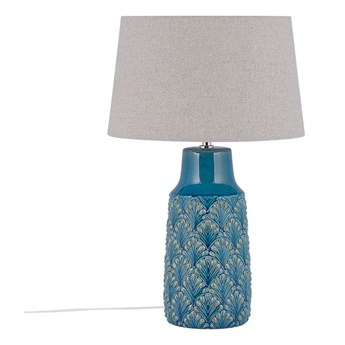 Lampa stołowa ceramiczna niebieska THAYA kod: 4251682256285