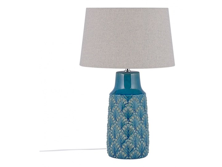 Lampa stołowa ceramiczna niebieska THAYA kod: 4251682256285