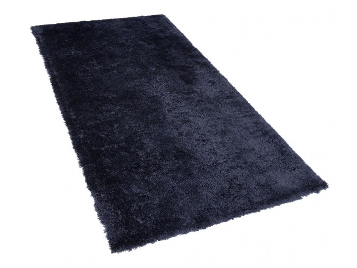 Dywan shaggy 80 x 150 cm niebieski EVREN kod: 4251682224284 Prostokątny 80x150 cm Dywany Pomieszczenie Sypialnia Poliester Bawełna Kategoria Dywany