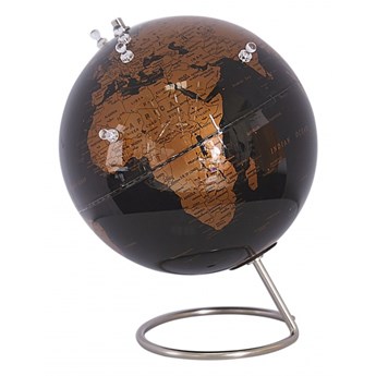 Globus 29 cm czarny miedziany z magnesami CARTIER kod: 4251682246590